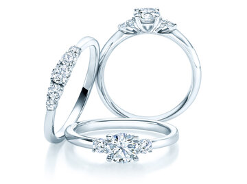 3 y más piedras - Anillos con 3 piedras y más