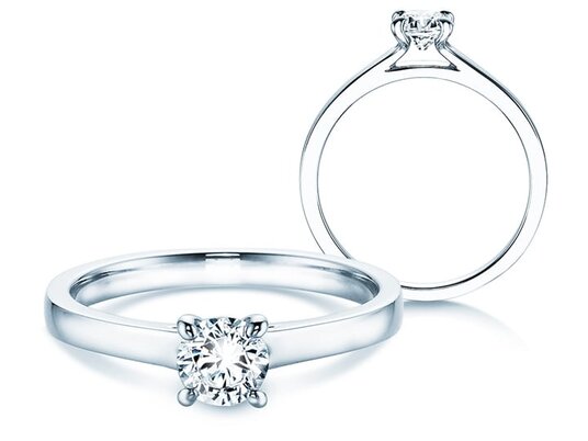 Anillo de compromiso Modern en plata