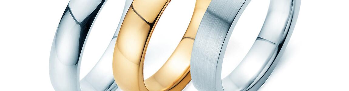 Anillos para hombre – Anillos de compromiso sin piedra preciosa para hombres