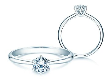 Anillo de compromiso Spirit en platino