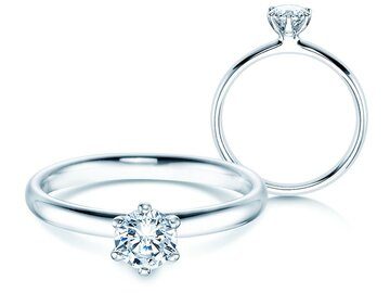 Medio quilate. Anillos con diamante 0.50 ct