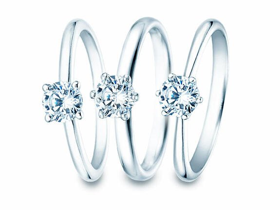 Compre anillos solitarios con diamante