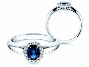 El anillo con zafiro de Kate Middleton