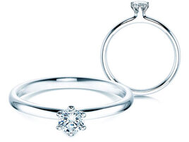 Anillo solitario Classic