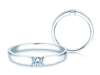 Anillo de compromiso Infinity Petite
