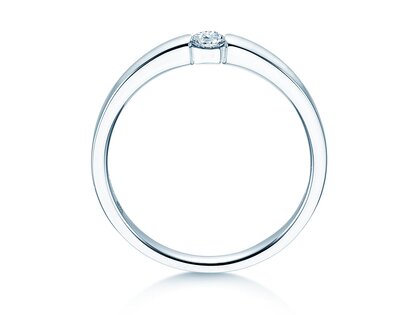 Anillo de compromiso Infinity Petite