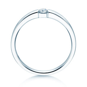 Anillo de compromiso Infinity Petite