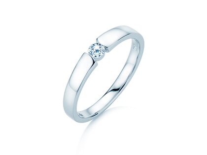 Anillo de compromiso Infinity Petite