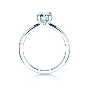 Anillo de compromiso Classic 4 en 18K oro blanco con diamante 2,00ct G/SI