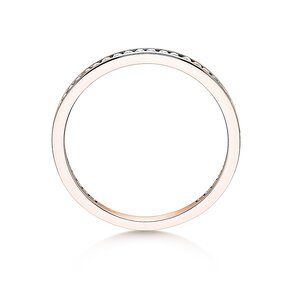 Anillo de compromiso Endless Love en 18K oro rosa con diamantes 0,20ct G/SI