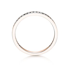 Anillo de compromiso Endless Love en 9K oro rosa con diamantes 0,33ct G/SI