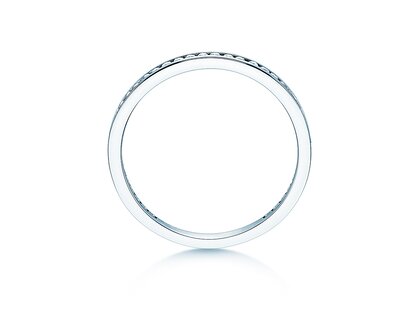 Anillo de compromiso Endless Love en 14K oro blanco con diamantes 0,20ct G/SI