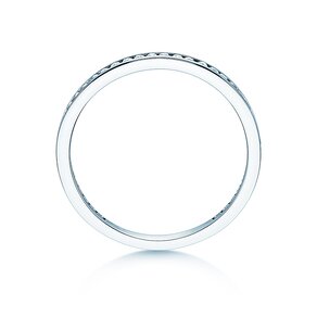 Anillo de compromiso Endless Love en 14K oro blanco con diamantes 0,20ct G/SI