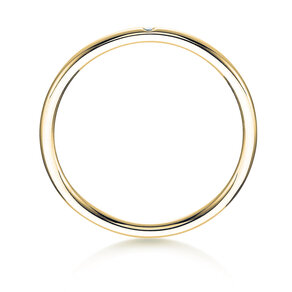 Anillo de compromiso Promise Petite en 9K oro amarillo con diamante 0,005ct G/SI