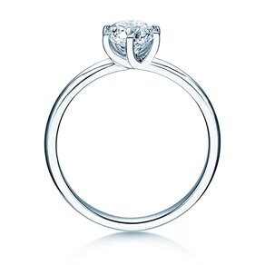 Anillo de compromiso Melody en 18K oro blanco con diamante 2,50ct G/VS