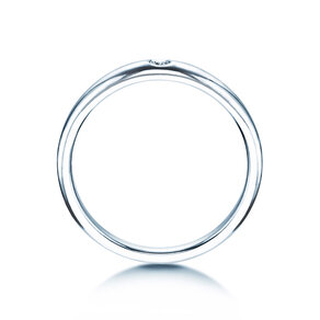 Anillo de compromiso Promise en plata 925/- con diamante 0,03ct G/VS
