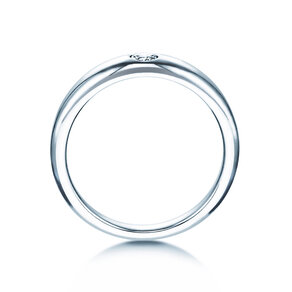 Anillo de compromiso Promise en plata 925/- con diamante 0,10ct D/IF