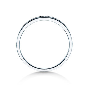 Anillo de compromiso Alliance-/Eternityring en 18K oro blanco con diamantes 0,125ct G/SI