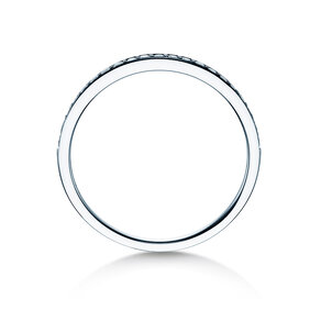Anillo de compromiso Alliance-/Eternityring en 18K oro blanco con diamantes 0,21ct G/SI