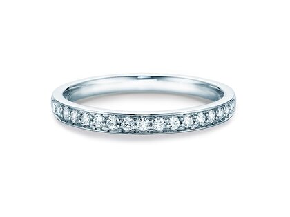Anillo de compromiso Alliance-/Eternityring en oro blanco