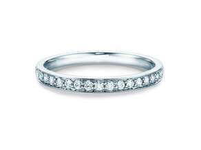 Anillo de compromiso Alliance-/Eternityring en oro blanco