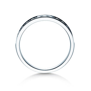 Anillo de compromiso Alliance-/Eternityring en 18K oro blanco con diamantes 0,39ct G/SI