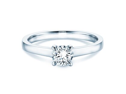 Anillo de compromiso Modern en platino