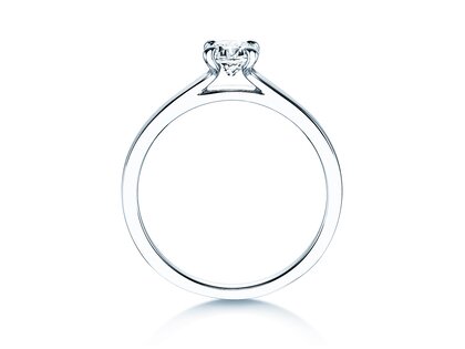 Anillo de compromiso Modern en platino