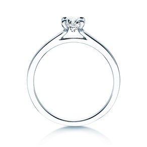 Anillo de compromiso Modern en platino