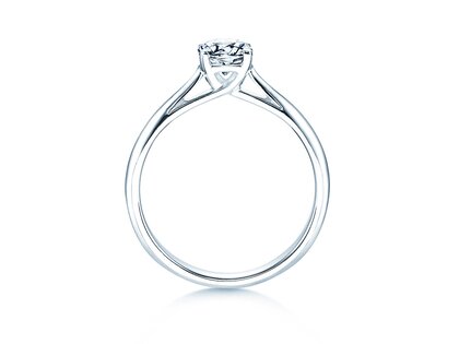 Anillo de compromiso Delight en 14K oro blanco con diamante 0,75ct G/IF