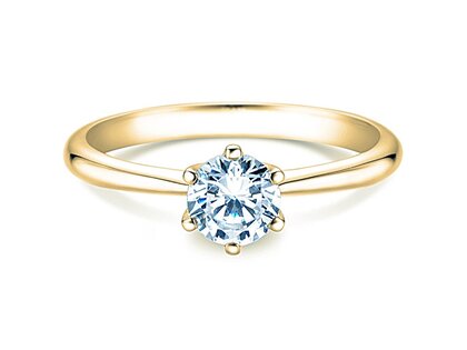 Anillo de compromiso Spirit en 9K oro amarillo con diamante 1,00ct G/SI