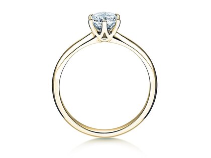 Anillo de compromiso Spirit en 9K oro amarillo con diamante 1,00ct G/SI
