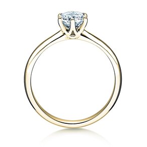 Anillo de compromiso Spirit en 9K oro amarillo con diamante 1,00ct G/SI