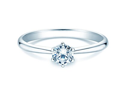 Anillo de compromiso Spirit en platino