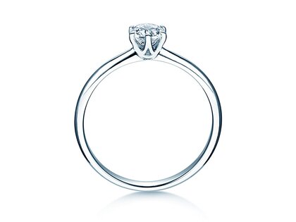 Anillo de compromiso Spirit en platino