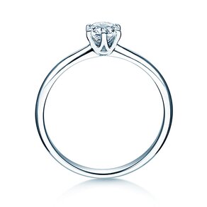Anillo de compromiso Spirit en platino