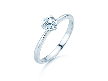 Anillo de compromiso Spirit en platino