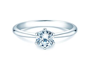 Anillo de compromiso Spirit en 9K oro blanco con diamante 1,00ct G/SI