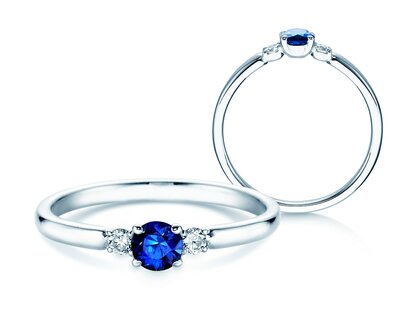 Anillo de compromiso Vivid Petite
