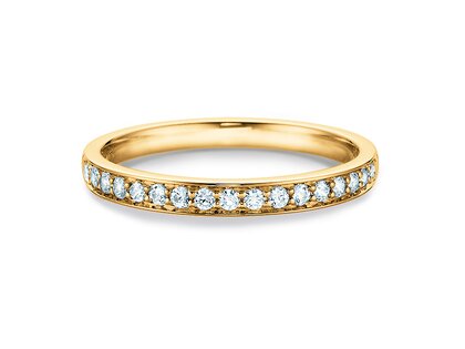 Anillo de compromiso Alliance-/Eternityring en oro amarillo