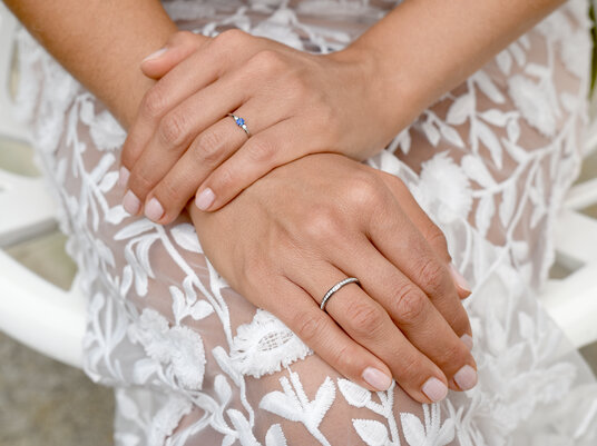 Anillo de compromiso Vivid Petite