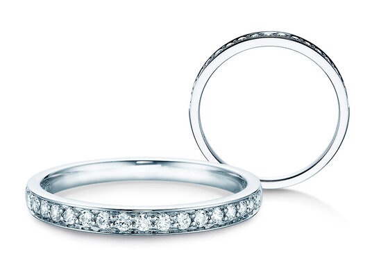 Anillo de compromiso Alliance en platino