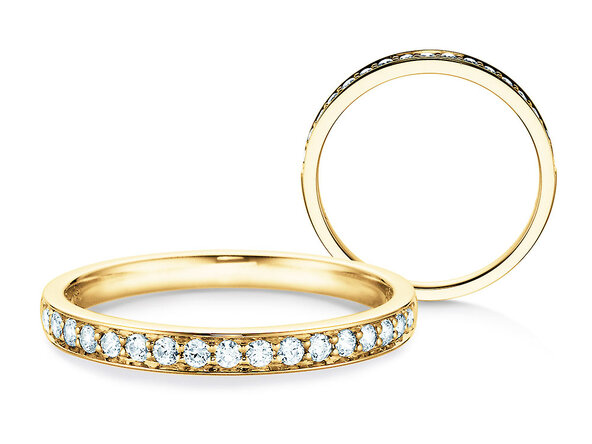 Anillo de compromiso Alliance-/Eternityring en oro amarillo