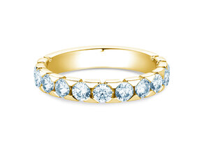 Anillo de compromiso Balance en 14K oro amarillo con diamantes 1,30ct G/SI