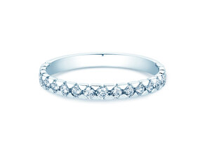 Anillo de compromiso Balance en 9K oro blanco con diamantes 0,50ct G/SI
