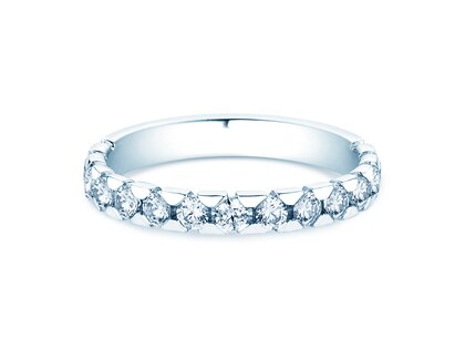 Anillo de compromiso Balance en 14K oro blanco con diamantes 0,75ct G/SI