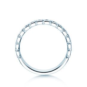 Anillo de compromiso Balance en 14K oro blanco con diamantes 0,75ct G/SI