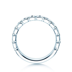Anillo de compromiso Balance en 14K oro blanco con diamantes 1,30ct G/SI