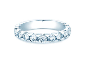 Anillo de compromiso Balance en 14K oro blanco con diamantes 1,30ct G/SI