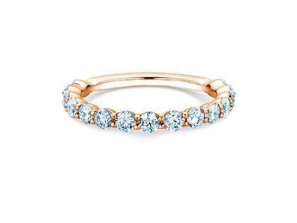 Anillo de compromiso Dawn en oro rosa